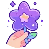 💜 Эмодзи «spring flowers» для Telegram