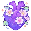 💜 Эмодзи «spring flowers» для Telegram