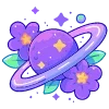 🪐 Эмодзи «spring flowers» для Telegram