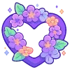 💜 Эмодзи «spring flowers» для Telegram