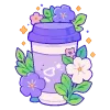 ☕️ Эмодзи «spring flowers» для Telegram