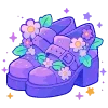 👠 Эмодзи «spring flowers» для Telegram