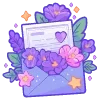 ✉️ Эмодзи «spring flowers» для Telegram