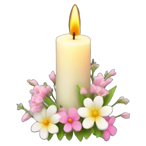 🕯️ Стикер «Spring genmoji» для Telegram