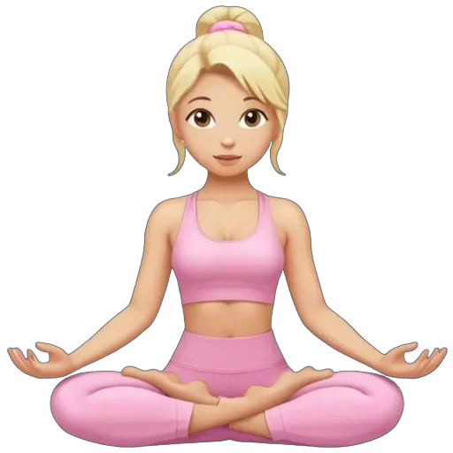 🧘‍♀️ Стикер «Spring genmoji» для Telegram