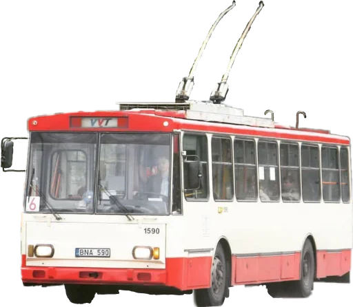 🚎 Стикер «Городской Транспорт» для Telegram