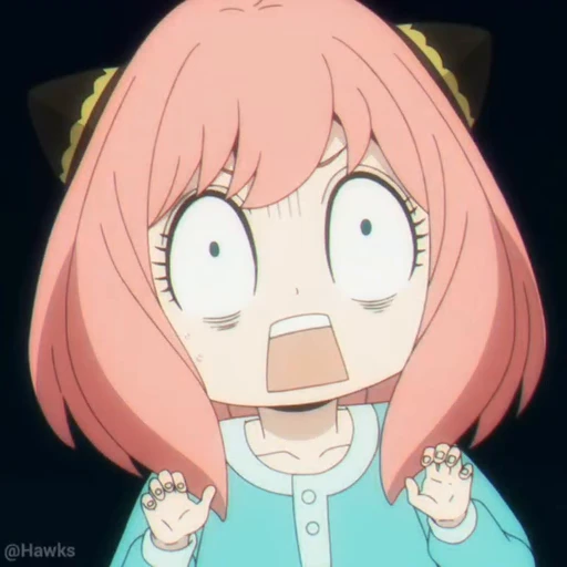 😨 Стикер «Anime» для Telegram