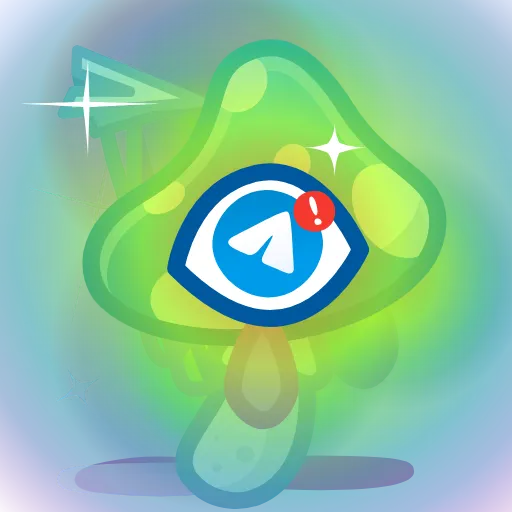 🍄 Эмодзи «Spy Agaric» для Telegram
