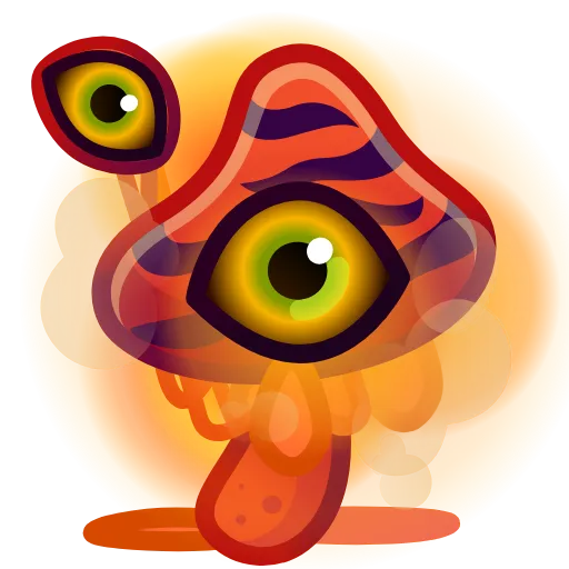 🍄 Эмодзи «Spy Agaric» для Telegram