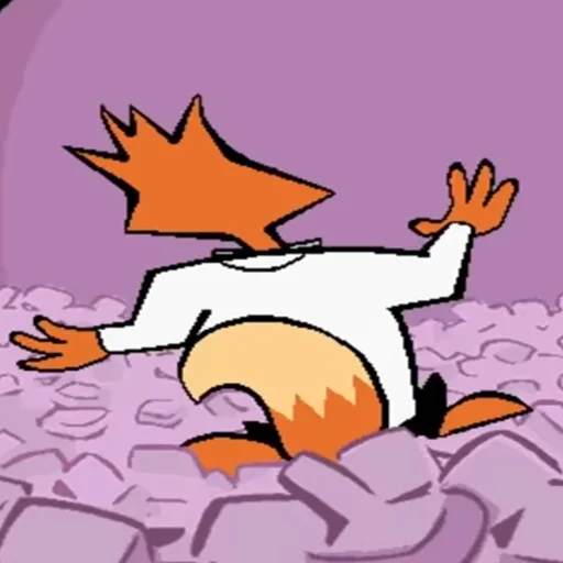 🌚 Стикер «Мистер лис» для Telegram