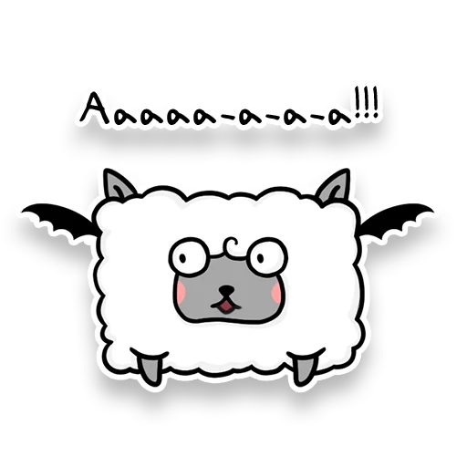 ↙️ Стикер «Square Cats» для Telegram