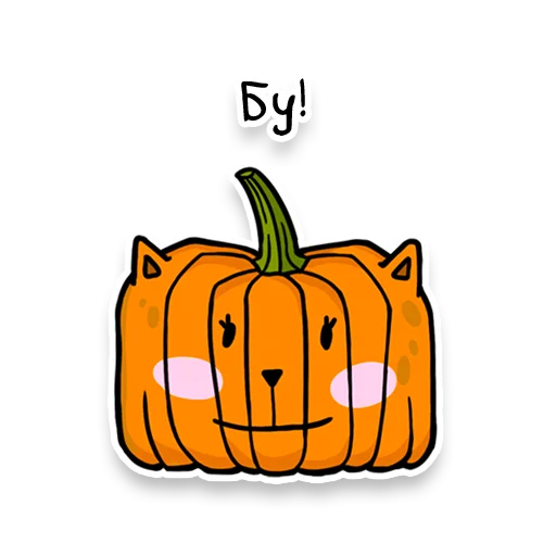 🎃 Стикер «Square Cats» для Telegram