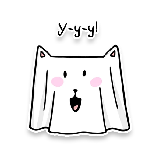 👻 Стикер «Square Cats» для Telegram