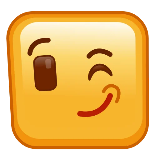 😉 Стикер «Square Emoji» для Telegram
