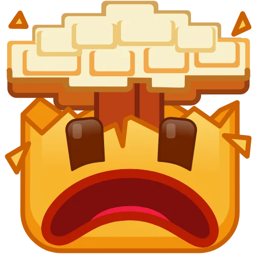 🤯 Стикер «Square Emoji» для Telegram