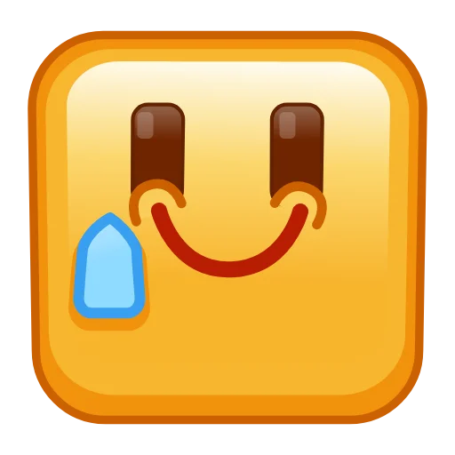 🥲 Стикер «Square Emoji» для Telegram
