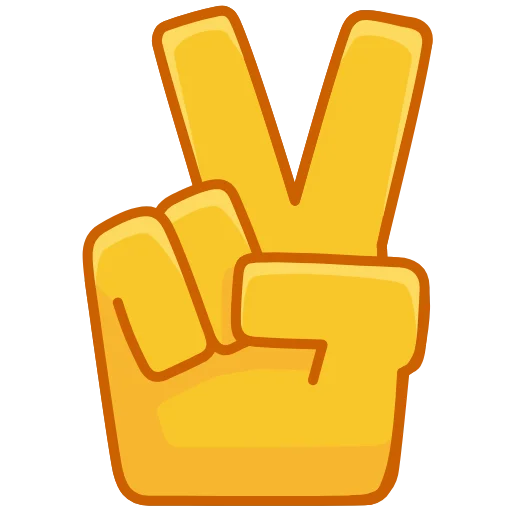 ✌️ Стикер «Square Emoji» для Telegram