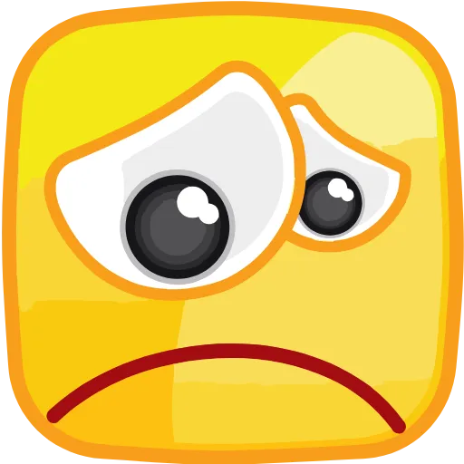 😞 Стикер «Square Emotions» для Telegram