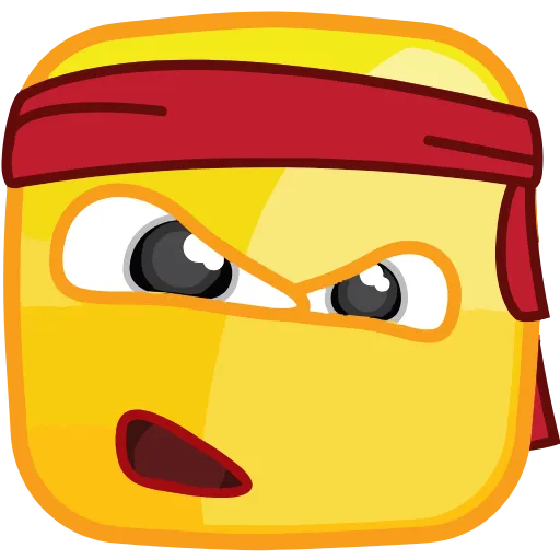 😒 Стикер «Square Emotions» для Telegram