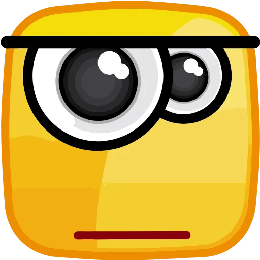 😐 Стикер «Square Emotions» для Telegram