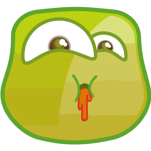 🤢 Стикер «Square Emotions» для Telegram