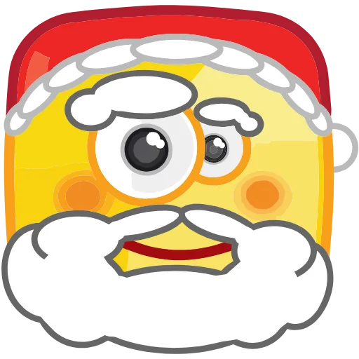 🎅 Стикер «Square Emotions» для Telegram