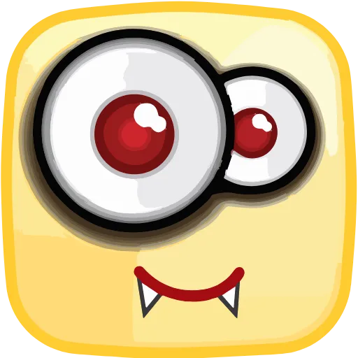 🧛‍♂️ Стикер «Square Emotions» для Telegram