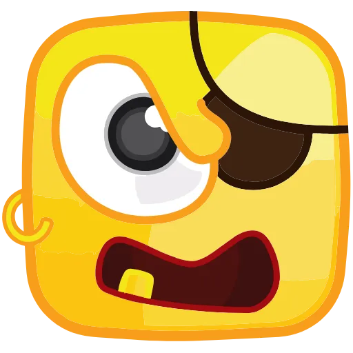 😠 Стикер «Square Emotions» для Telegram