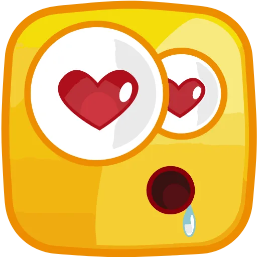 😍 Эмодзи «Square Emotions» для Telegram
