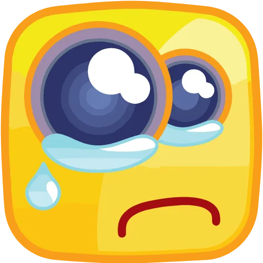 😢 Эмодзи «Square Emotions» для Telegram