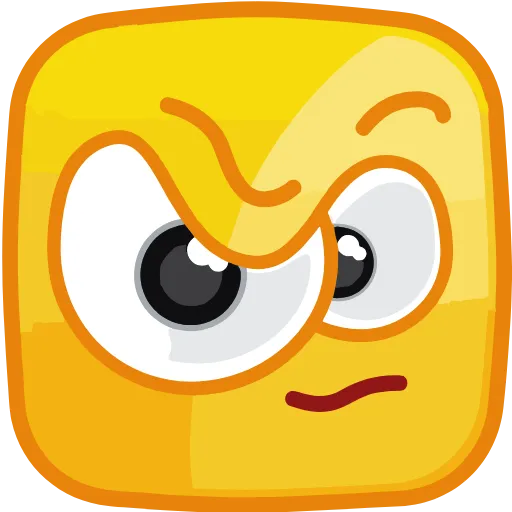 🤨 Эмодзи «Square Emotions» для Telegram