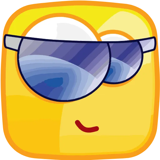 😎 Эмодзи «Square Emotions» для Telegram