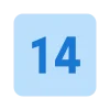 1️⃣ Эмодзи «Square Numbers» для Telegram