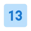1️⃣ Эмодзи «Square Numbers» для Telegram