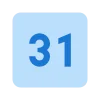 3️⃣ Эмодзи «Square Numbers» для Telegram