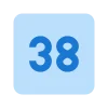 3️⃣ Эмодзи «Square Numbers» для Telegram