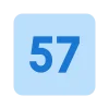 5️⃣ Эмодзи «Square Numbers» для Telegram