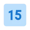 1️⃣ Эмодзи «Square Numbers» для Telegram