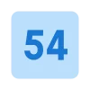 5️⃣ Эмодзи «Square Numbers» для Telegram