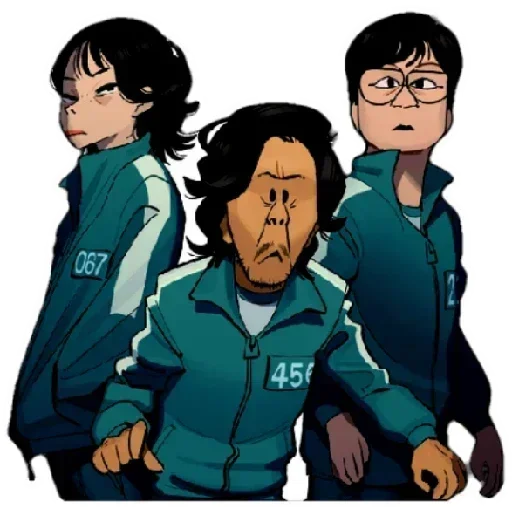👿 Стикер «Squid Game Netflix» для Telegram