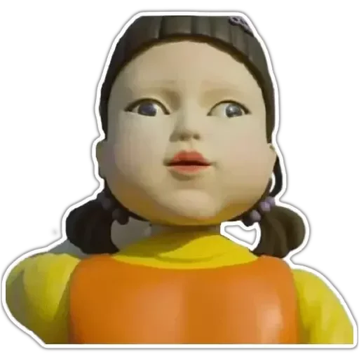 😡 Стикер «Squid game / Игра в кальмара» для Telegram