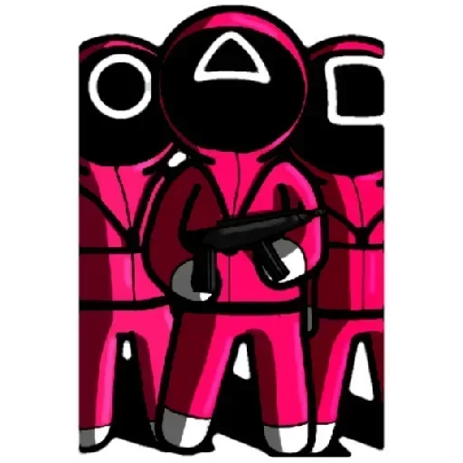 ❤ Стикер «Squid game / Игра в кальмара» для Telegram