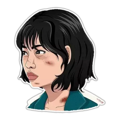 🦑 Стикер «Squid Game Netflix» для Telegram