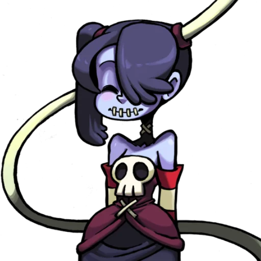 ⚰ Стикер «Сквигли Squigly» для Telegram