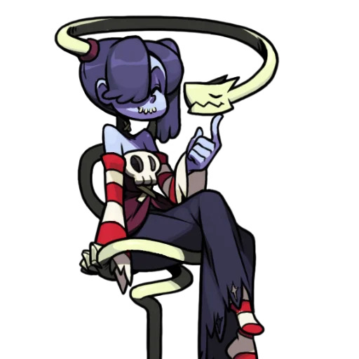 ⚰ Стикер «Сквигли Squigly» для Telegram