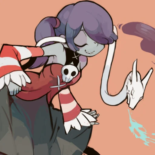 ⚰ Стикер «Сквигли Squigly» для Telegram