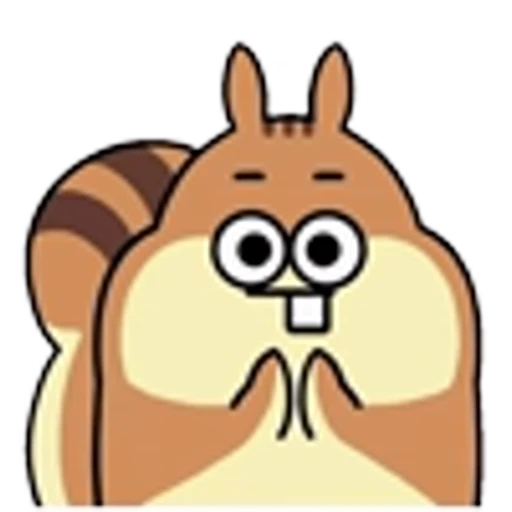 😊 Эмодзи «Белка» для Telegram