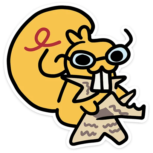 🐿️ Стикер «Бевка» для Telegram