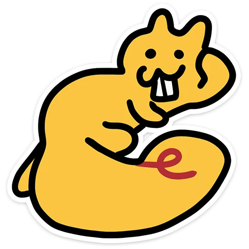 🐿️ Стикер «Бевка» для Telegram