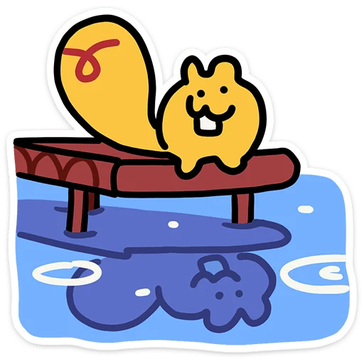 🐿️ Стикер «Бевка» для Telegram